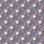 Preview: Tilda Patchwork Stoff Baumwolle - Sanctuary - Cottonfield Eggplant